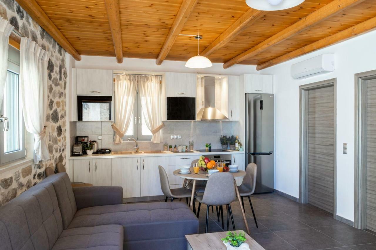 Marilena Natural Stone House, By Hellocrete Pigí Eksteriør bilde