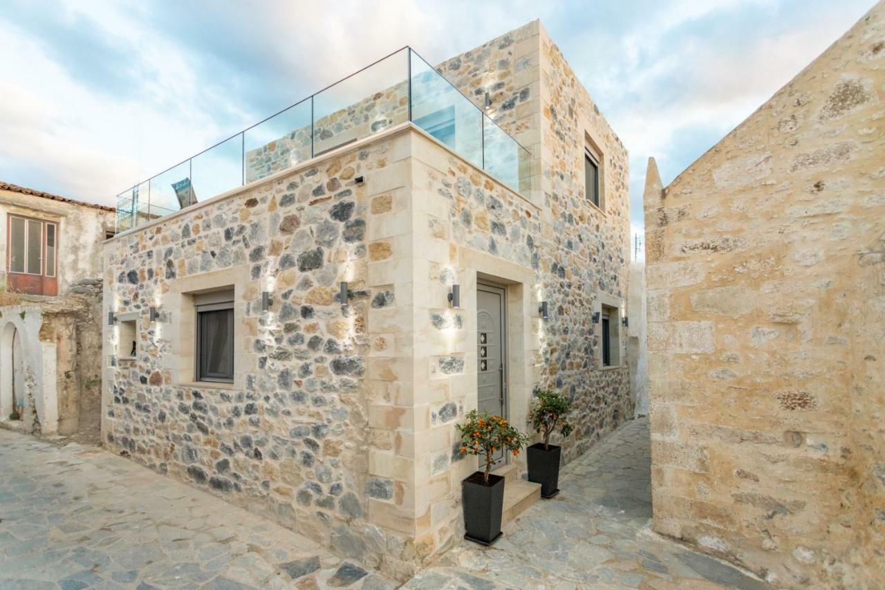 Marilena Natural Stone House, By Hellocrete Pigí Eksteriør bilde