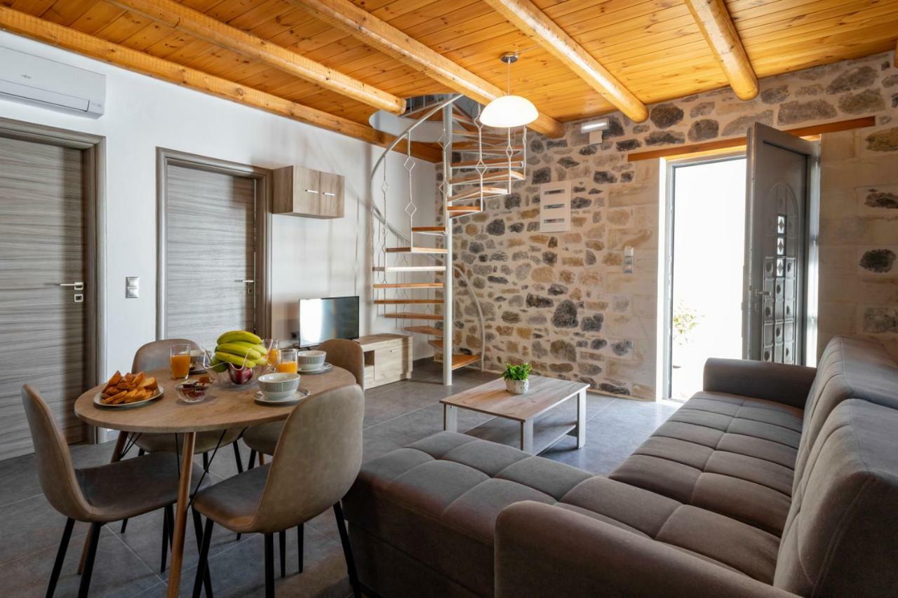 Marilena Natural Stone House, By Hellocrete Pigí Eksteriør bilde