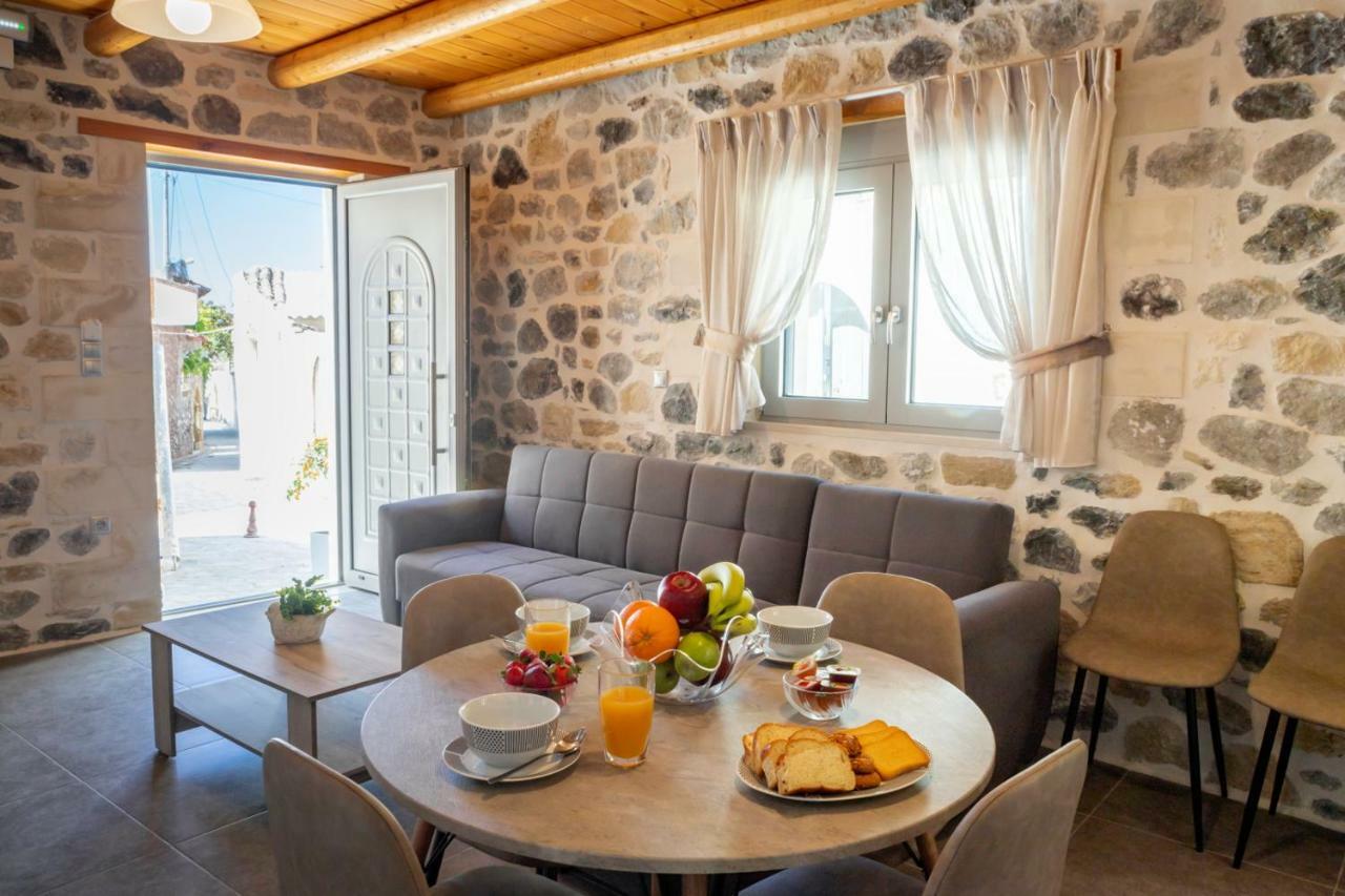 Marilena Natural Stone House, By Hellocrete Pigí Eksteriør bilde